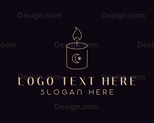 Spa Candle Decor Logo