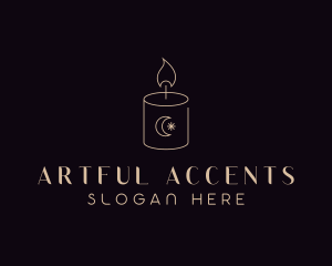 Spa Candle Decor  logo design