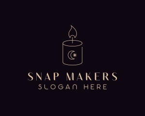 Spa Candle Decor  logo design