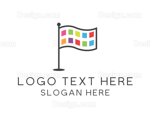 Application Developer Flag Logo