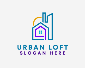 Colorful Building Property  logo