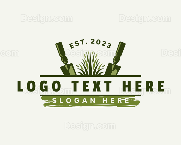 Landscaping Planting Gardening Logo