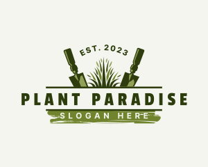 Landscaping Planting Gardening logo design