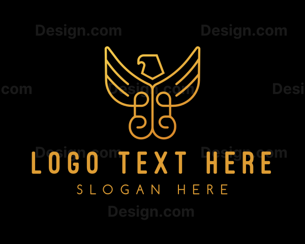 Golden Eagle Sigil Logo