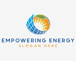 Ecology Solar Panel logo design