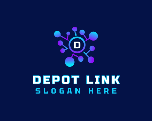 Cyber Digital Link logo design