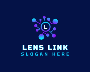 Cyber Digital Link logo design