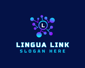 Cyber Digital Link logo design