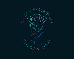 Seductive Female Nude logo