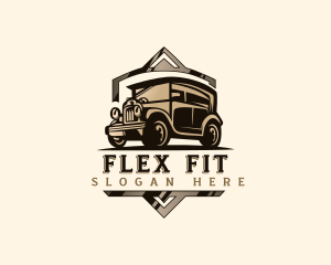 Retro Car Detailing logo design