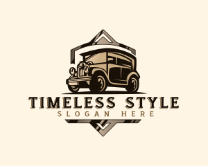 Retro Car Detailing logo design