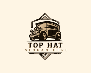 Retro Car Detailing logo design