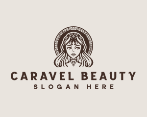 Woman Beauty Lady logo design