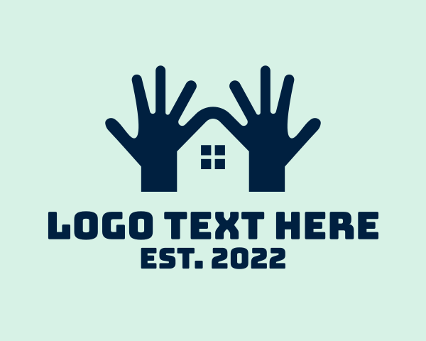 Home Cleaning logo example 2