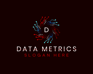 Data Pixel Technology logo design