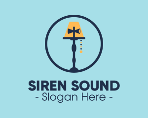 Lamp Siren Furniture logo design