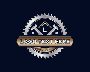 Sawblade Hammer Carpentry logo