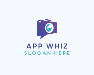 Video Chat App logo design