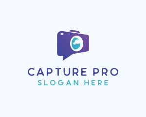 Video Chat App logo design