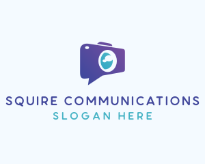 Video Chat App logo design