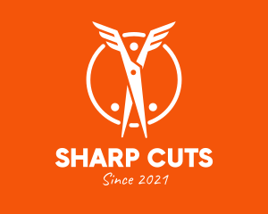 Wing Scissors Cutting logo