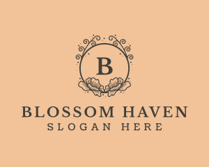 Floral Wellness Spa logo design