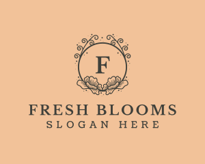 Floral Wellness Spa logo design