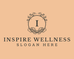 Floral Wellness Spa logo design