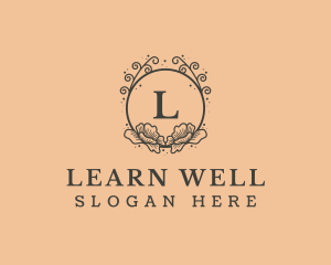 Floral Wellness Spa logo design