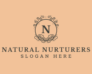 Floral Wellness Spa logo design