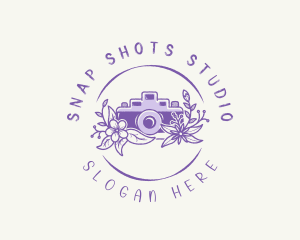 Wedding Photography Camera Logo