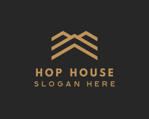 Property House Roof logo design