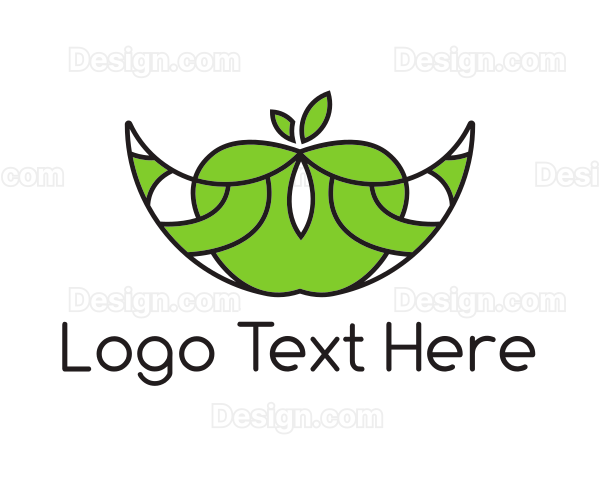 Abstract Apple Boat Logo