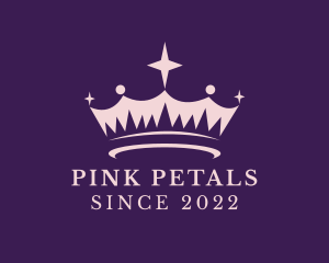 Pink Beauty Crown logo design