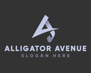 Multimedia Advertising Agency Letter A logo design