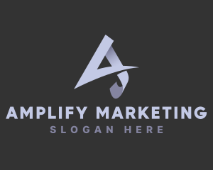 Multimedia Advertising Agency Letter A logo