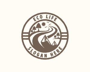 Eco Park Camping logo design