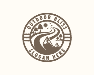 Eco Park Camping logo design