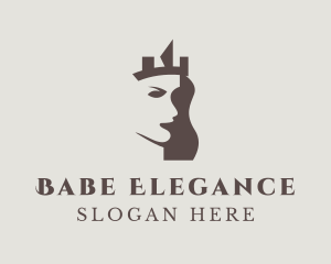 Elegant Tiara Queen logo design