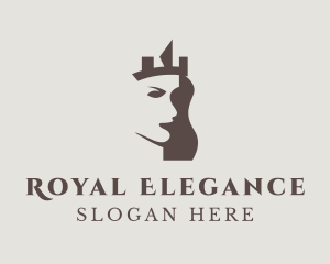 Elegant Tiara Queen logo design