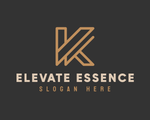 Luxury Modern Brand Letter K logo