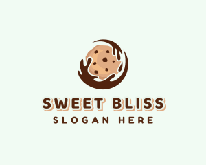 Chocolate Cookie Dessert logo design