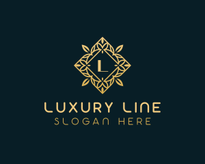 Luxury Floral Jeweller logo design