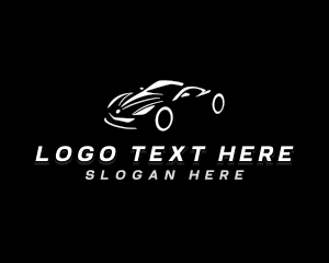 Car Racing Vehicle logo