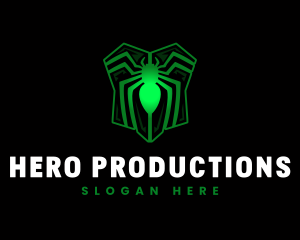 Spider Hero Shield logo