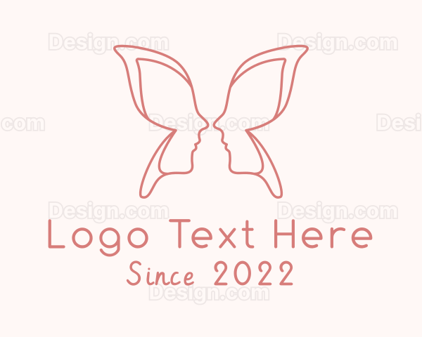 Butterfly Beauty Salon Logo