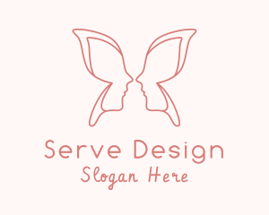 Butterfly Beauty Salon Logo