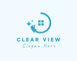 House Window Cleaning logo design