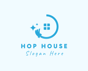 House Window Cleaning logo design