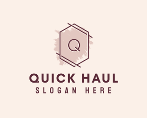  Hexagon Boutique Letter Q logo design